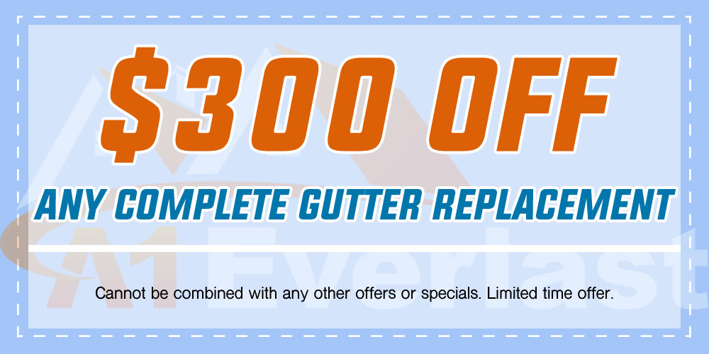 $300 Off Any Complete Gutter Replacement