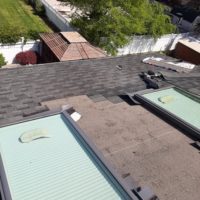 replacing the shingles on a roof