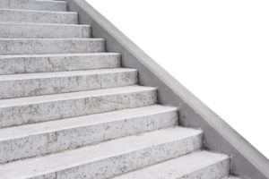 Stairs made of Exposed Concrete