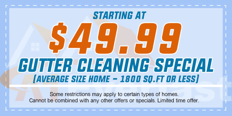 $49.99 Gutter Cleaning Special